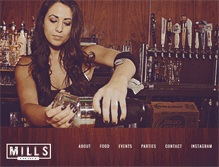 Tablet Screenshot of millshoboken.com